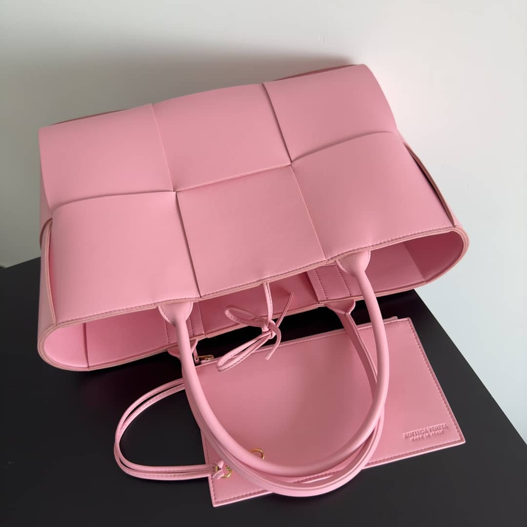 Replica Bottega Veneta Arco intrecciato leather tote Bag_4_147128 Replica Bottega Veneta Arco intrecciato leather tote Bag