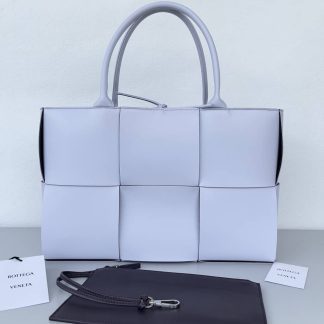 Replica Bottega Veneta Arco intrecciato leather tote Bag