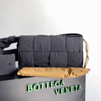 Replica Bottega Veneta Woven Padded Nylon Cassette Messenger Bag