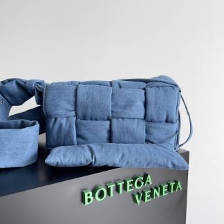 Replica Bottega Veneta Woven Padded Nylon Cassette Messenger Bag