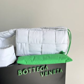 Replica Bottega Veneta Woven Padded Nylon Cassette Messenger Bag