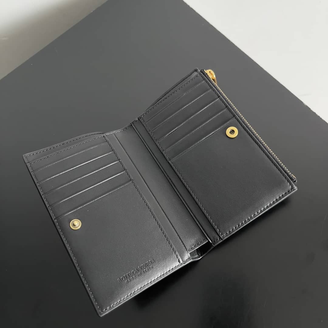 Replica Bottega Veneta Intrecciato Lambskin Bi-Fold Zip Wallet_5_147877 Replica Bottega Veneta Intrecciato Lambskin Bi-Fold Zip Wallet