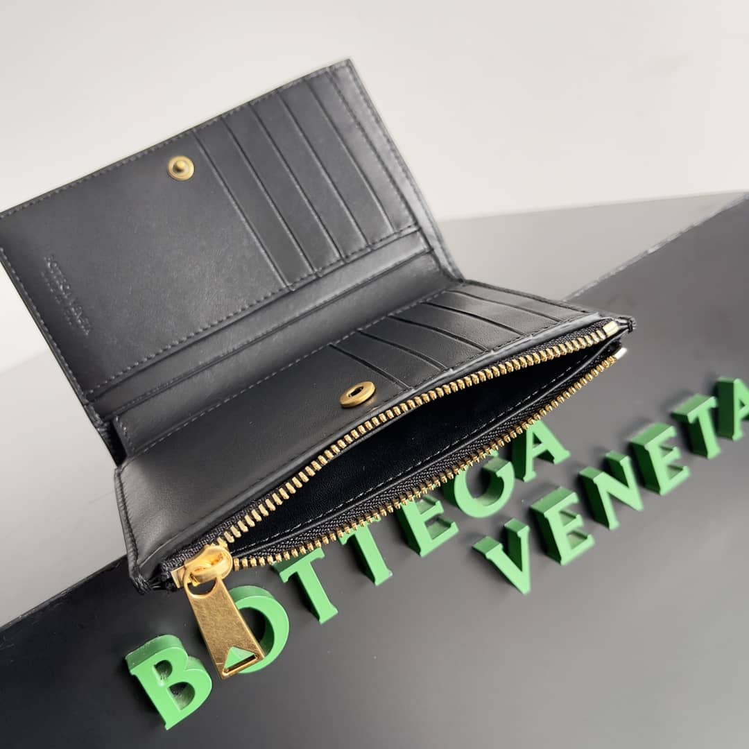 Replica Bottega Veneta Intrecciato Lambskin Bi-Fold Zip Wallet_8_147877 Replica Bottega Veneta Intrecciato Lambskin Bi-Fold Zip Wallet
