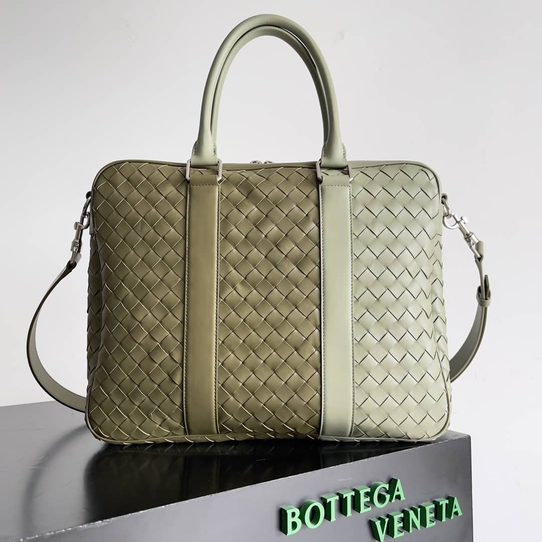 Replica Bottega Veneta colorblock leather Intrecciato briefcase_10_148247 Replica Bottega Veneta colorblock leather Intrecciato briefcase