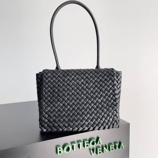 Replica Bottega Veneta Matthieu Blazy intreccio leather Tote bag