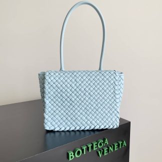 Replica Bottega Veneta Matthieu Blazy intreccio leather Tote bag