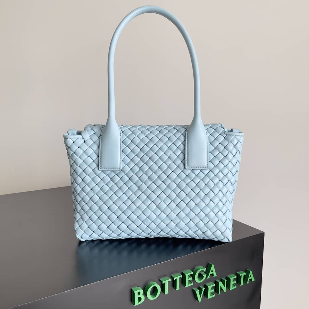 Replica Bottega Veneta Matthieu Blazy intreccio leather Tote bag_2_148927 Replica Bottega Veneta Matthieu Blazy intreccio leather Tote bag