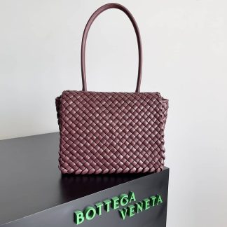 Replica Bottega Veneta Matthieu Blazy intreccio leather Tote bag