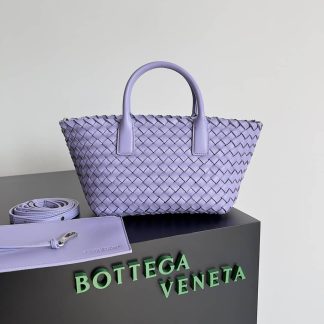 Replica Bottega Veneta Mini Leather Cabat Top Handle Tote Bag