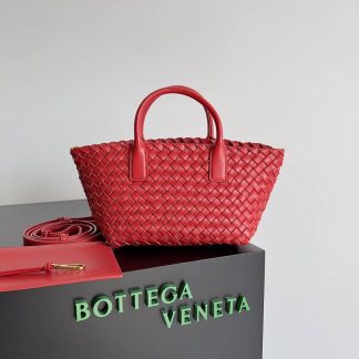 Replica Bottega Veneta Mini Leather Cabat Top Handle Tote Bag