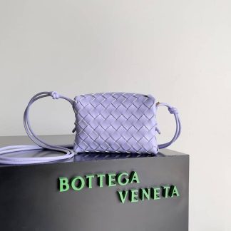 Replica Bottega Veneta Loop mini leather crossbody bag