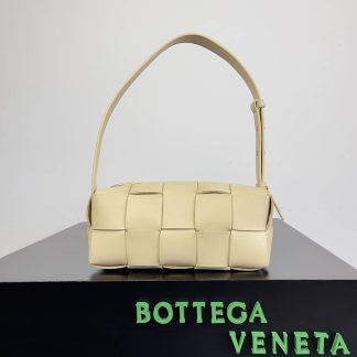 Replica Bottega Veneta Brick Cassette intrecciato leather shoulder bag