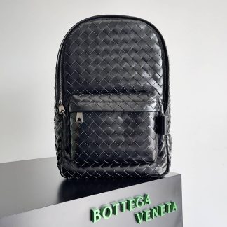 Replica Bottega Veneta Small Avenue Intrecciato Leather Backpack