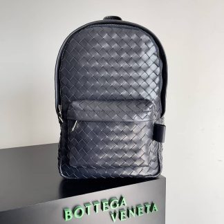 Replica Bottega Veneta Small Avenue Intrecciato Leather Backpack