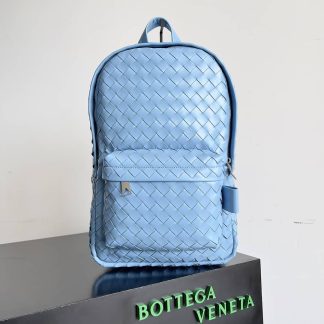 Replica Bottega Veneta Small Avenue Intrecciato Leather Backpack