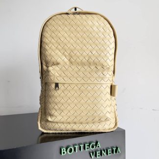 Replica Bottega Veneta Medium Avenue Intrecciato Leather Backpack