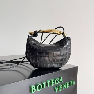 Replica Bottega Veneta Mini Sardine Leather Hobo Shoulder Bag