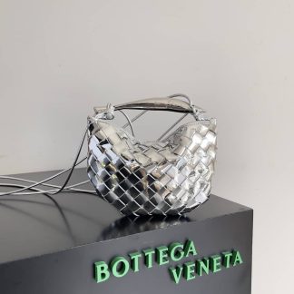 Replica Bottega Veneta Mini Sardine intrecciato leather Hobo shoulder bag