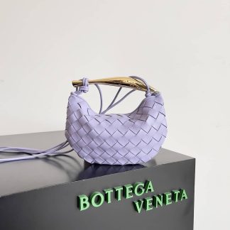 Replica Bottega Veneta Mini Sardine intrecciato leather Hobo shoulder bag