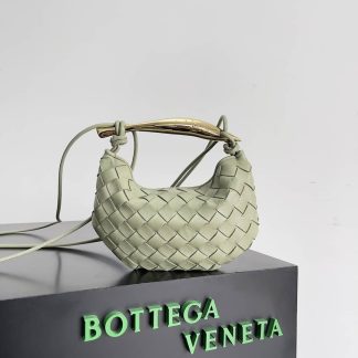 Replica Bottega Veneta Mini Sardine intrecciato leather Hobo shoulder bag