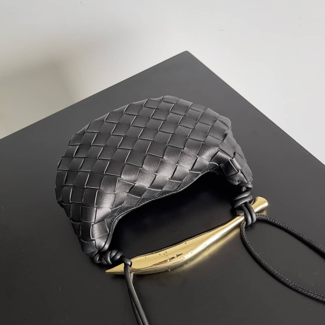 Replica Bottega Veneta Mini Sardine intrecciato leather Hobo shoulder bag_2_152884 Replica Bottega Veneta Mini Sardine intrecciato leather Hobo shoulder bag