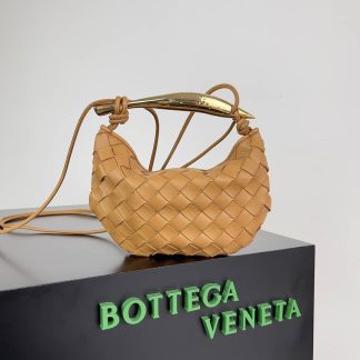 Replica Bottega Veneta Mini Sardine intrecciato leather Hobo shoulder bag