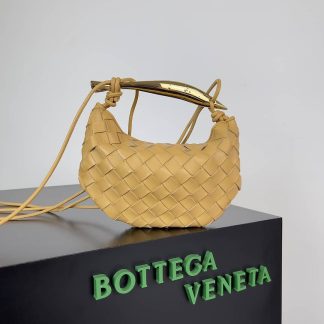 Replica Bottega Veneta Mini Sardine intrecciato leather Hobo shoulder bag
