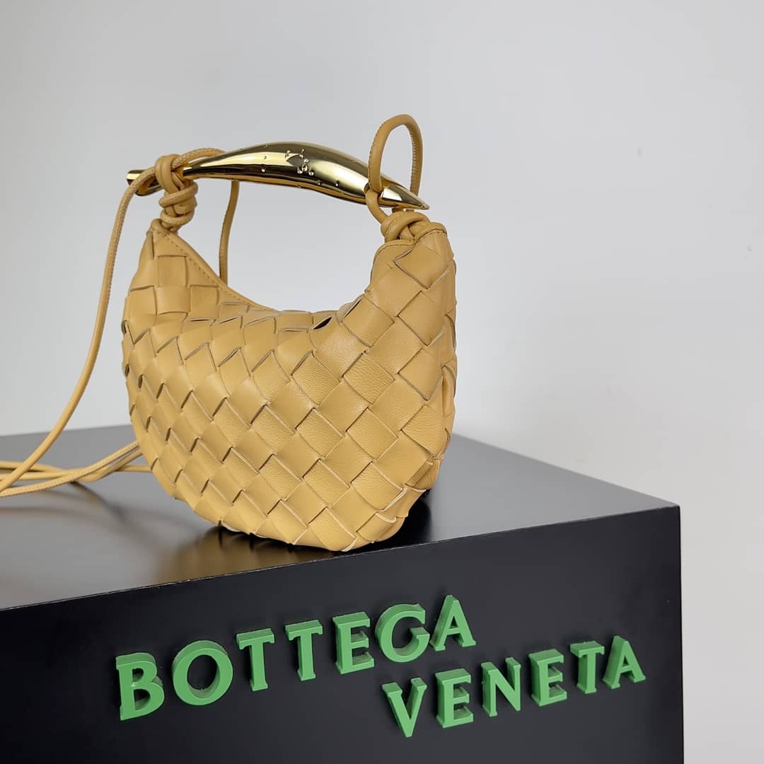 Replica Bottega Veneta Mini Sardine intrecciato leather Hobo shoulder bag_1_152904 Replica Bottega Veneta Mini Sardine intrecciato leather Hobo shoulder bag