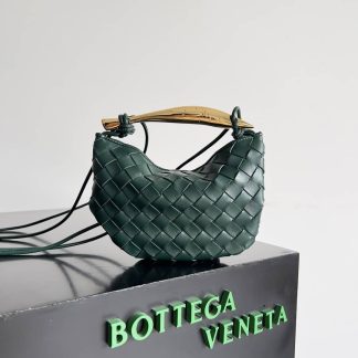 Replica Bottega Veneta Mini Sardine intrecciato leather Hobo shoulder bag