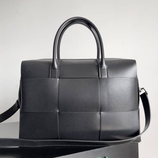 Replica Bottega Veneta Intrecciato Leather Briefcase