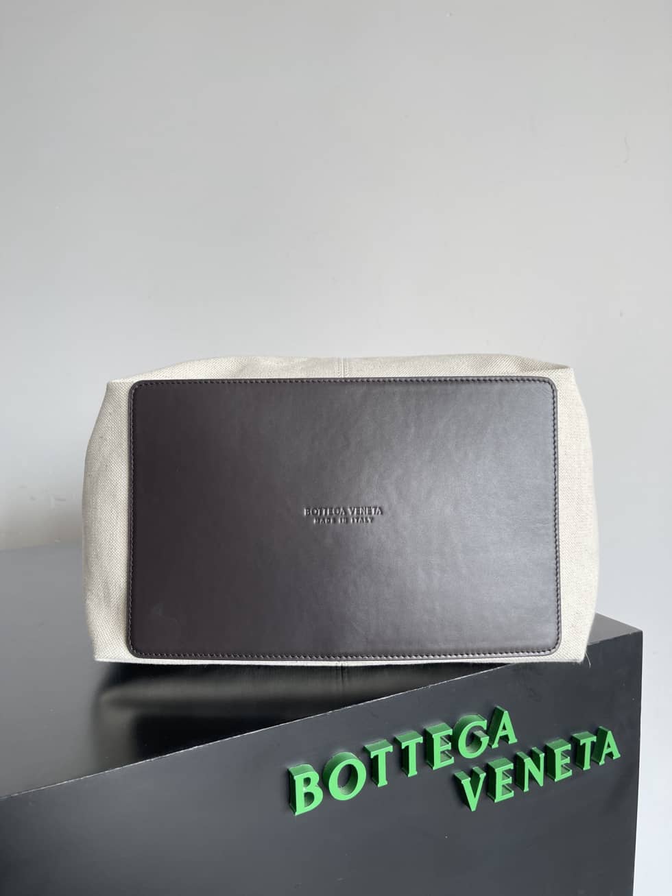 Replica Bottega Veneta Flip Flap canvas Medium tote bag_1_153194 Replica Bottega Veneta Flip Flap canvas Medium tote bag