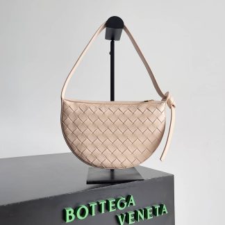 Replica Bottega Veneta Intrecciato Nappa Mini Sunrise Bag