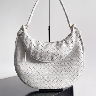 Replica Bottega Veneta Intrecciato Leather Gemelli Large Shoulder Bag