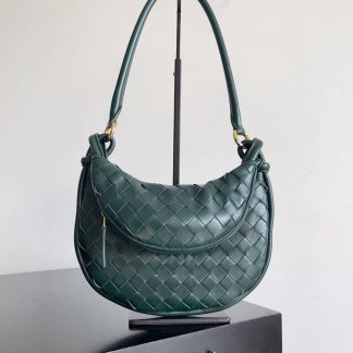 Replica Bottega Veneta Small Gemelli Intrecciato Leather Hobo Bag