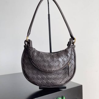 Replica Bottega Veneta Small Gemelli Intrecciato Leather Hobo Bag