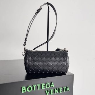 Replica Bottega Veneta woven leather Barrel bag