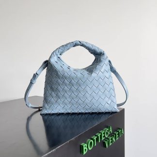 Replica Bottega Veneta Intrecciato Leather Mini Hop Crossbody Bag