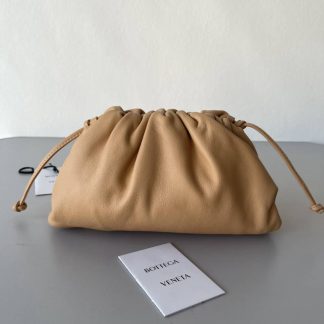 Replica Bottega Veneta Leather Mini Pouch Bag
