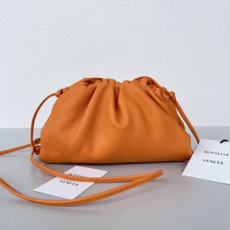 Replica Bottega Veneta Leather Mini Pouch Bag
