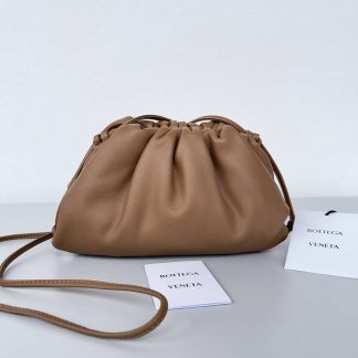 Replica Bottega Veneta Leather Mini Pouch Bag