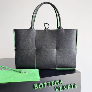 Replica Bottega Veneta Arco intrecciato leather tote Bag
